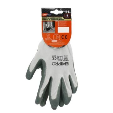 Guanti in nitrile Emi grigi 7/S 8104306