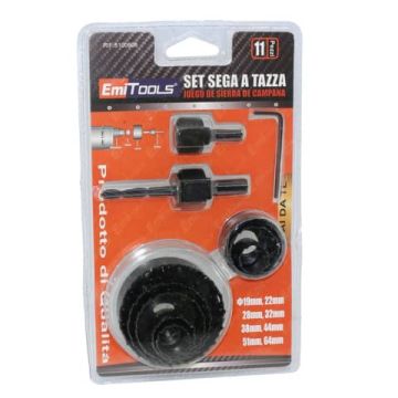 Kit sega a tazza Emi conf. da 11 pezzi 8100808