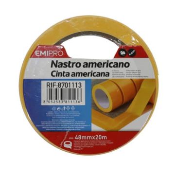 Nastro americano Emi 48 mm x 20 m giallo 8701113