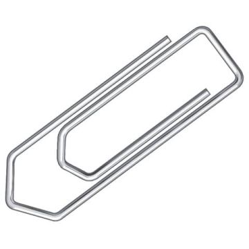 Fermagli Q-Connect filo d'acciaio nichelato n. 4 32 mm conf. da 100 - KF01312