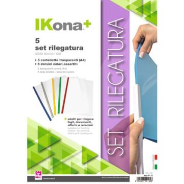 Set rilegatura dorsi e copertine CWR in PVC 09132