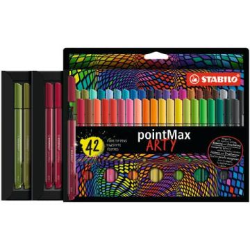 Stabilo Point Max fineliner - conf. 42 colori assortiti 488/42-1-20