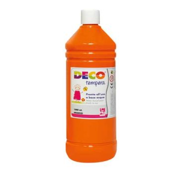 Tempera CWR Deco in flacone da 1000 ml arancio 08808/17