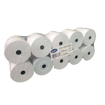 Rotoli stampante termica non fiscale Rotolificio Pugliese conf. 10 pz - 80 mm x 80 m - 8080DM