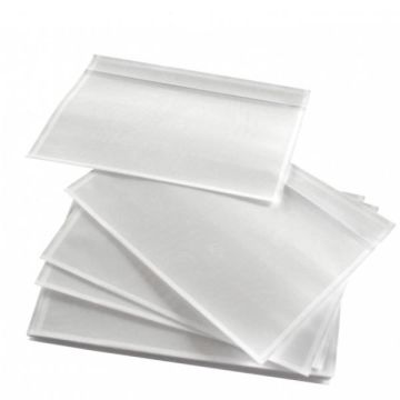 Buste neutre adesive portadocumenti Viva trasparenti con scritta C6-170x120mm - conf. 100 - 3005DOC