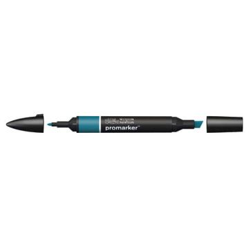 Pennarelli doppia punta Winsor&Newton blu petrolio - 0203064