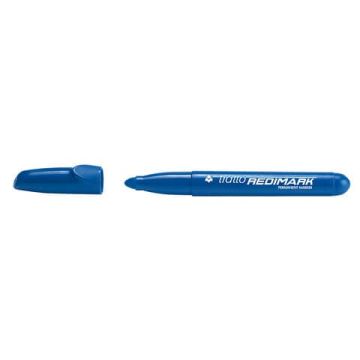 Marcatore permanente Tratto Redimark p. tonda blu F856001