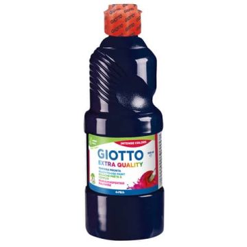 Tempera pronta Giotto Extra Quality in flacone 500 ml nero F53282400