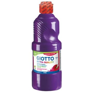 Tempera pronta Giotto Extra Quality in flacone 500 ml violetto F532819