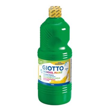Tempera pronta Giotto School Paint in flacone 1 L verde F535512