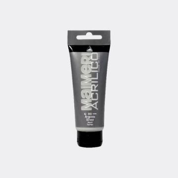 Colore acrilico Maimeri in tubetto 75 ml argento - M0916003