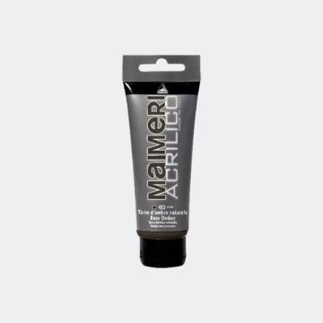 Colore acrilico Maimeri in tubetto 75 ml terra d'ombra naturale - M0916493