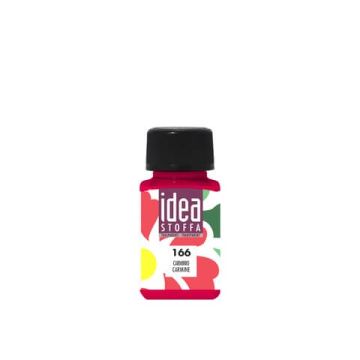 Colore per tessuti Maimeri Idea Stoffa in flacone 60 ml trasparente carminio - M5014166