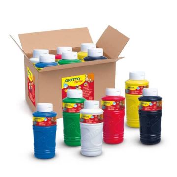 Colori a dita Giotto Bebè 750 ml in conf. da 6 colori assortiti F477300