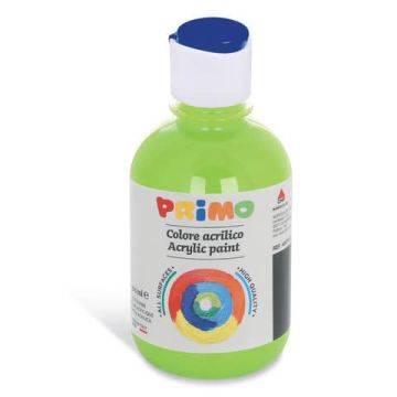 Colore acrilico Primo in bottiglia con tappo dosatore 300 ml verde 400TA300600