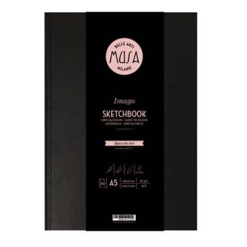 Blocco a libro Imago SKETCH Musa 200 pagine 105 gr formato A5 MU124495