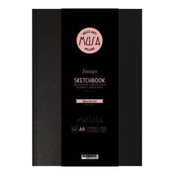 Blocco a libro Imago SKETCH Musa 200 pagine 105 gr formato A6 MU124496