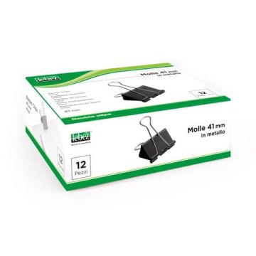 Molla double clips Lebez formato 41 mm 510/1 -B