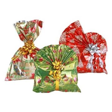 Busta in ppl Italpak - conf. 100 pz fantasie natalizie formato 35x50 cm - X461063355017