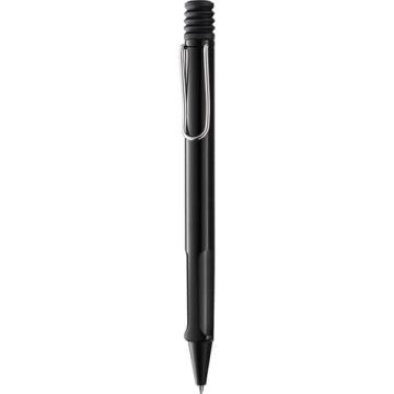 Penna Safari Lamy inchiostro nero e punta media Blacksfera - fusto nero 1220400