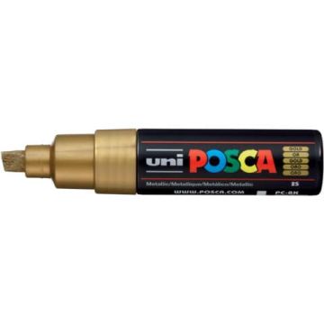 Marcatore Uni Posca punta large colore oro PC-8K-ORO