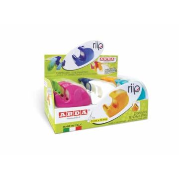 Espositore Arda tendinastro RIIP - colori assortiti - nastro incluso - 24 pezzi - C1347TL