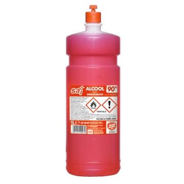 Alcool etilico denaturato 90° SAI 1 L 0101015