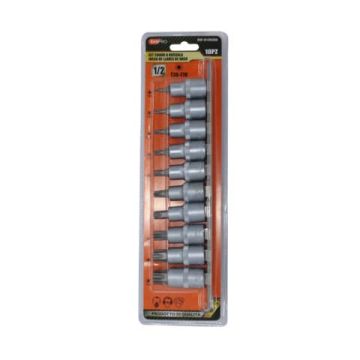 Chiavi a bussola Emi tipo tork conf. da 9 pezzi assortiti 8100286