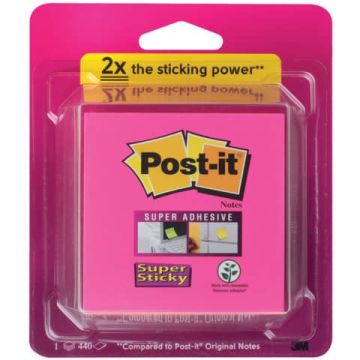 Foglietti Post-it® ricarica Super Sticky Notes Bora Bora assortiti conf. 5 blocchetti da 90 ff - 2028-SS-RBWC