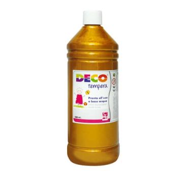 Tempera CWR Deco in flacone da 500 ml oro PF550/40