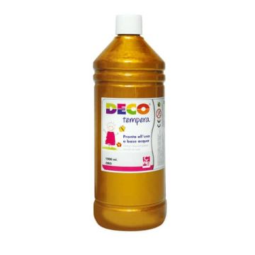 Tempera CWR Deco in flacone da 1000 ml oro 08808/40