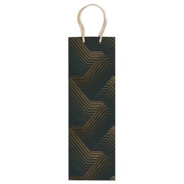 Shopper portabottiglie - fantasia colore - 37x12x9cm - Rex Sadoch