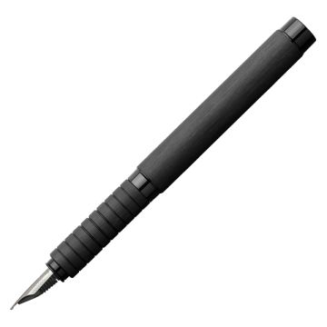 Penna stilografica Essentio - punta M - fusto nero - Faber-Castell 148480