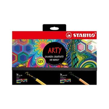 Stabilo Colorful Arty Creativity set Point 88 e Pen 68 - conf. 68 pz - 77/6-1-20