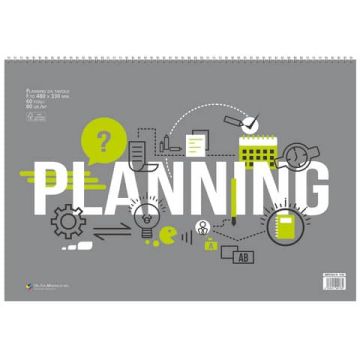Planning da tavolo settimanale non datato O.C.L. 60 fogli 80 g/m2 1520