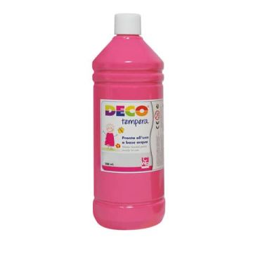 Tempera CWR Deco in flacone da 500 ml rosa PF550/07