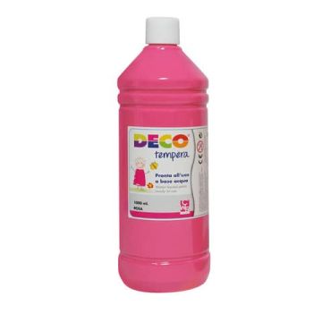 Tempera CWR Deco in flacone da 1000 ml rosa 08808/07