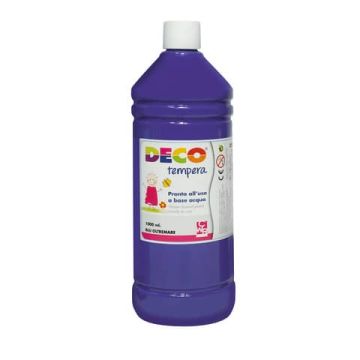Tempera CWR Deco in flacone da 1000 ml blu oltremare 08808/10