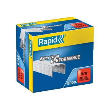 Punti metallici Rapid Super Strong 9/8 conf. da 5000 - 24871000