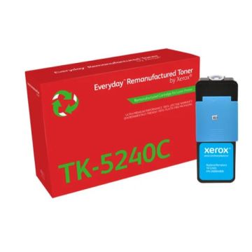XEROX EVERYDAY REMAN TONER CIANO TK-5240C