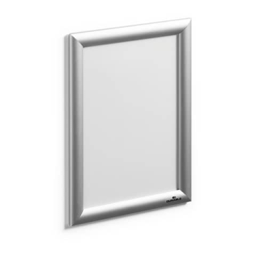 Cornice a scatto Durable in alluminio - argento metallizzato A4 - 4796-23