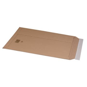 Busta Micropack Bong in cartone microonda avana con strip - 33,5x50x5 cm 210100925