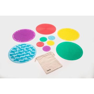 Dischi tattili TickiT - conf. 10 pz - da 35 e 8 cm 54517