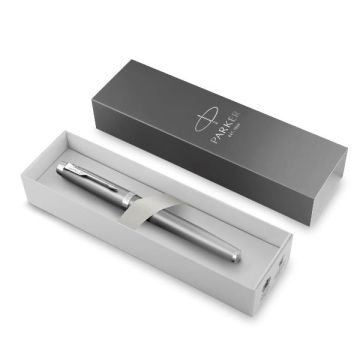 Penna stilografica IM Monochrome Rituals Grey - punta M - grigio - Parker