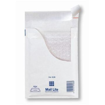 10 Buste Imbottite Bianche D 18X26Cm Utile Mail Lite