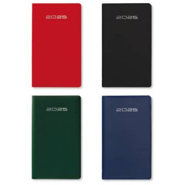 Planning 2025 Castelli mensile da tasca 7x13,5 cm - conf. 20 colori assortiti - 25-190VQ99