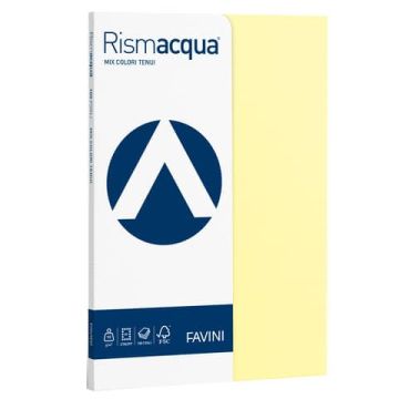Carta colorata Favini Rismaluce colori forti 90 g/m² A4 mix 5 colori Risma da 100 fogli - A69X124