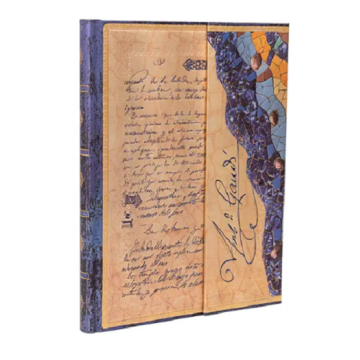 Taccuino RIGIDO pagine bianche cm 24x18 - Gaudí, Il manoscritto di Reus - Paperblanks
