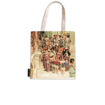 Paperblanks- -Borsa in tela 38x38x9 cm- Lawrence alma-Tadema
