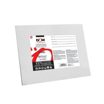 Cartone telato per pittura DOM 300 g 30x40 cm - bordo 3 mm - 354/3040